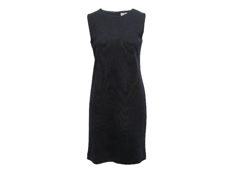 Deal Frenzy Black Amina Rubinacci Sleeveless Dress Size EU 44