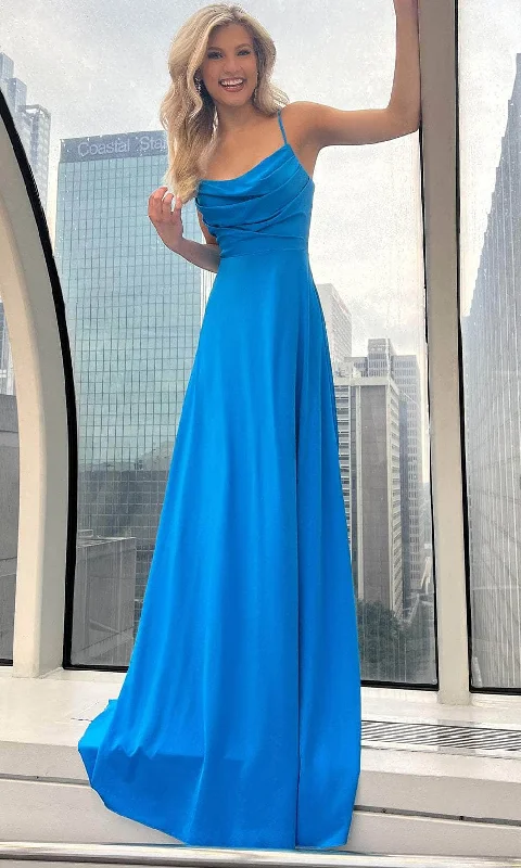 Lowest Prices Blush by Alexia Designs 12132 - Draped Bodice Prom Dress