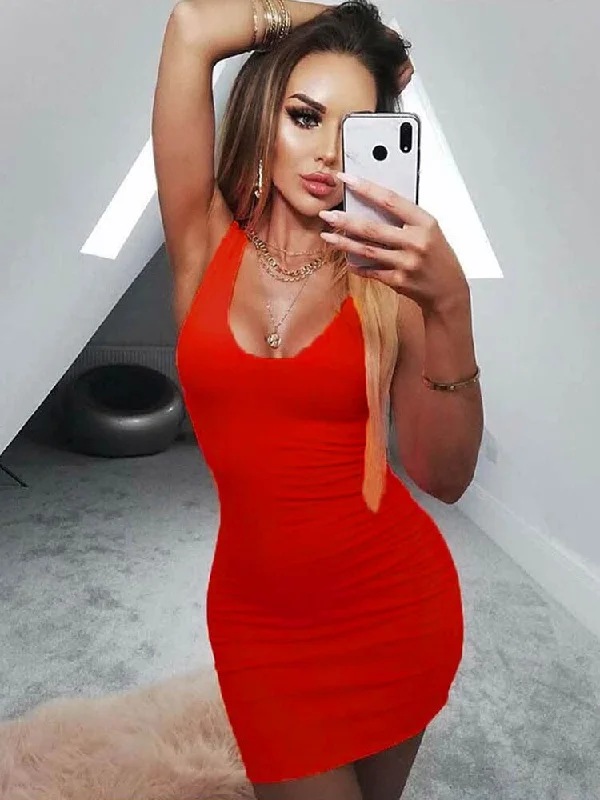 Limited Availability Off Shoulder Mini Bodycon Summer Dress