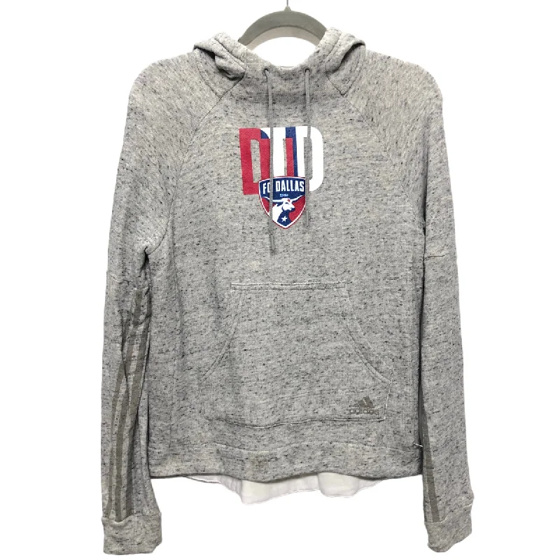 Discount Deals Athletic Sweatshirt Hoodie By Adidas  Size: S
