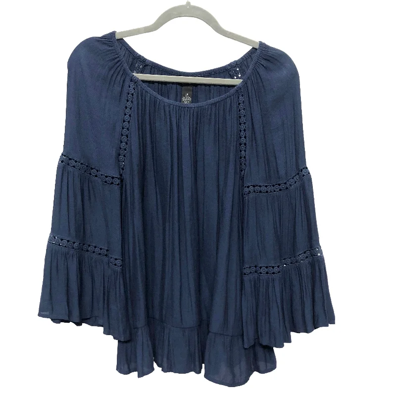 Super Deal Blouse Long Sleeve By Inc  Size: Xs