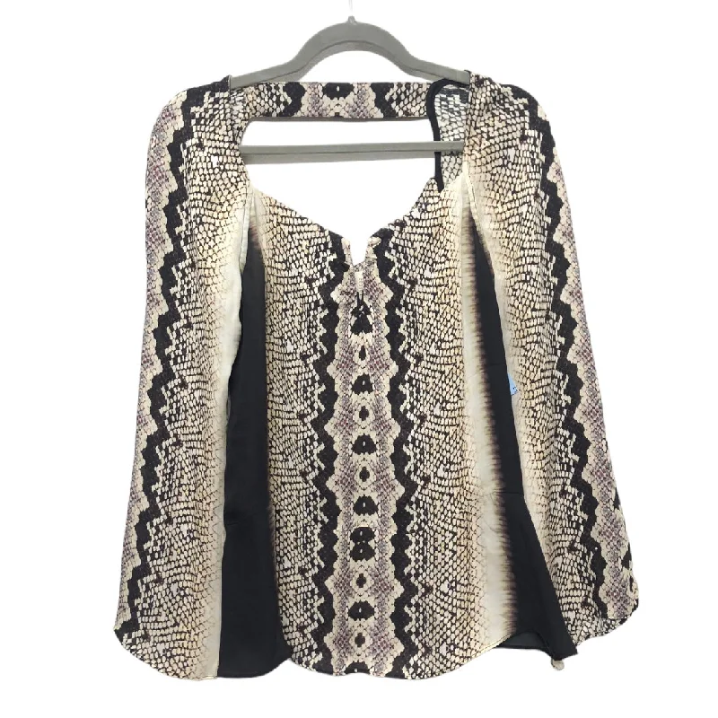 Extra Savings Blouse Long Sleeve By Nicole Miller  Size: S