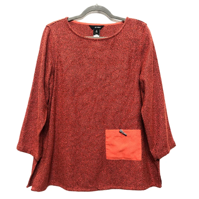Super Sale Tunic Long Sleeve By Ali Miles  Size: M