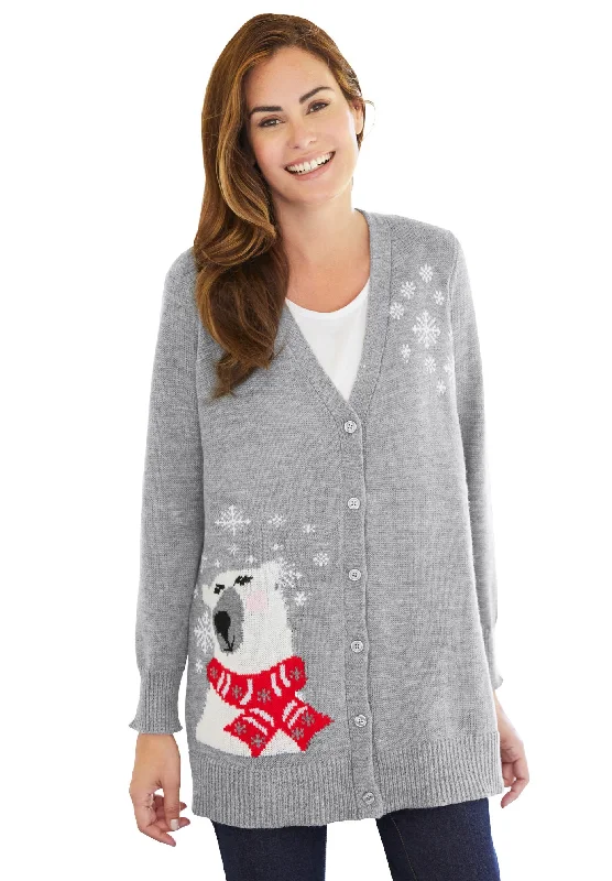 Instant Savings Holiday Cardigan