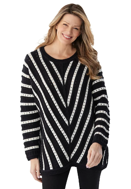 New Markdowns Stripe Pullover Sweater
