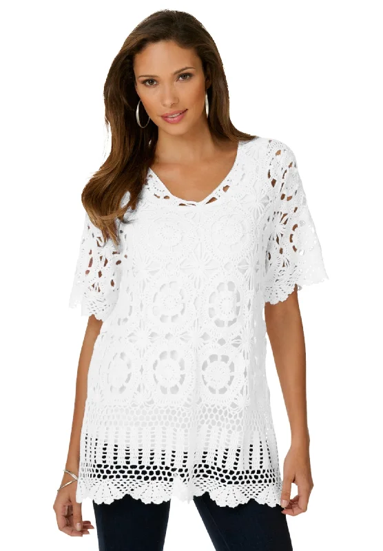 Fantastic Offers French Crochet Sweater
