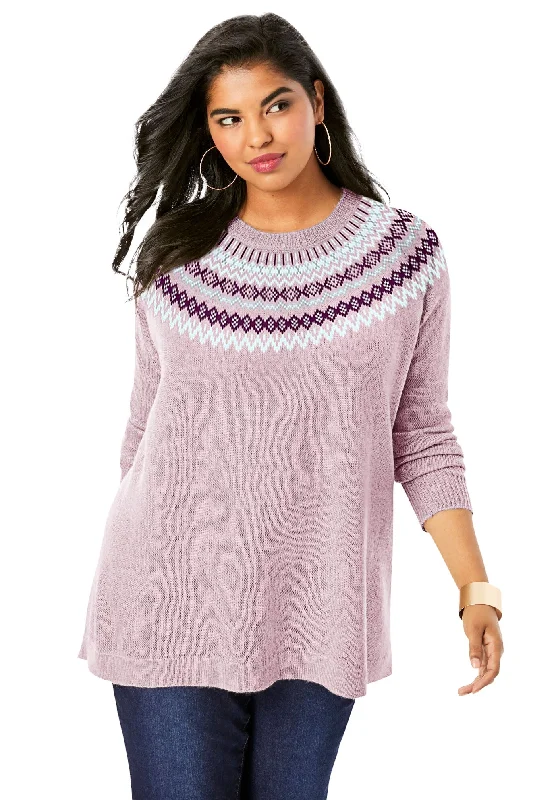 Mega Sale Fair Isle Pullover Sweater