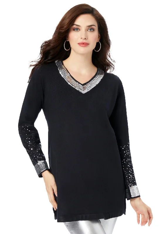 Lowest Price Sequin Pullover Sweater