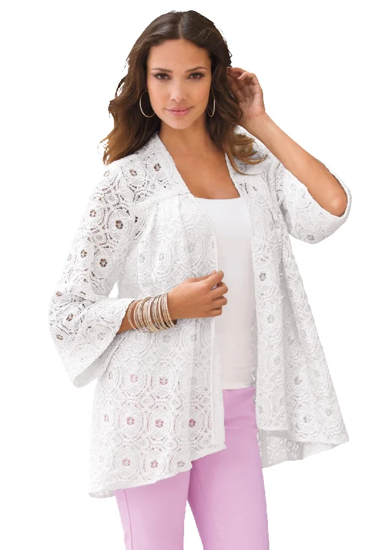 Super Bargain Lace Swing Jacket