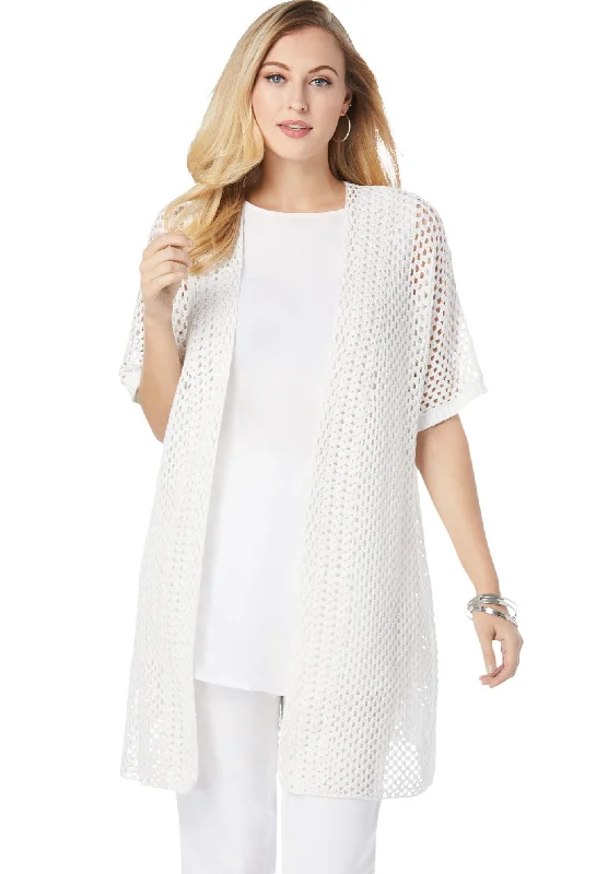 Special Discount Crochet Long Cardigan