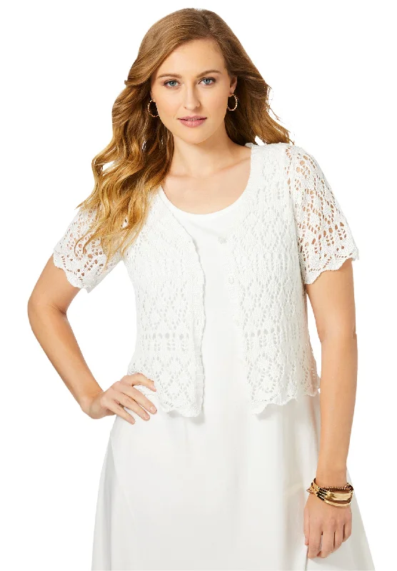 Overstock Crochet Shrug