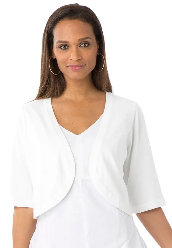 Midnight Madness Curved Hem Shrug