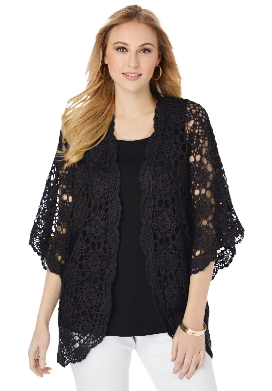Flash Deals Crochet Cardigan