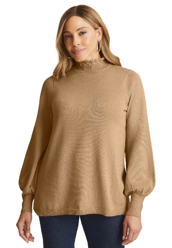 Lowest Prices Ruffle Neck Pullover
