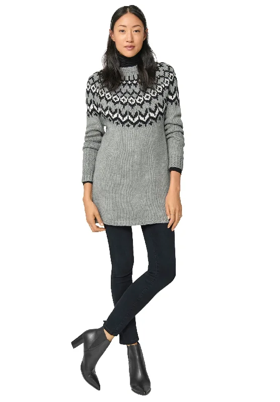 Deal Mania Fairisle Sweater Tunic