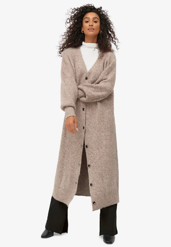 Deep Discounts Button Front Duster Cardigan