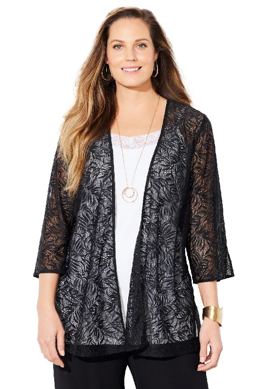Year-End Sale AnyWear Lace Cardigan