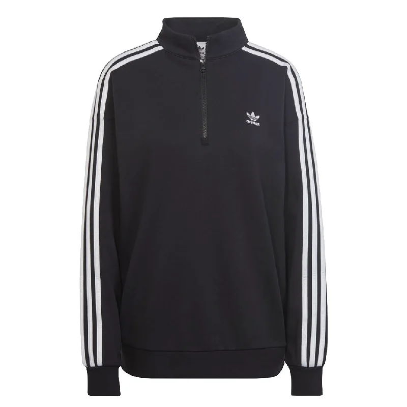 Must-Have Deals adidas - Women's Adicolor Trefoil 1/4 Zip Sweatshirt (II6087)