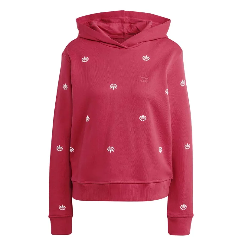 Sneak Peek Sale adidas - Women's Allover Mini Crest Logo Hoodie (II5632)