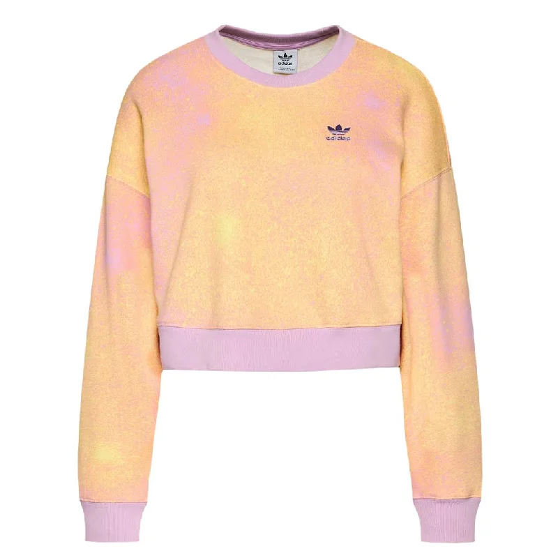 Extra Discounts adidas - Women's Allover Print Sweatshirt (HL6599)