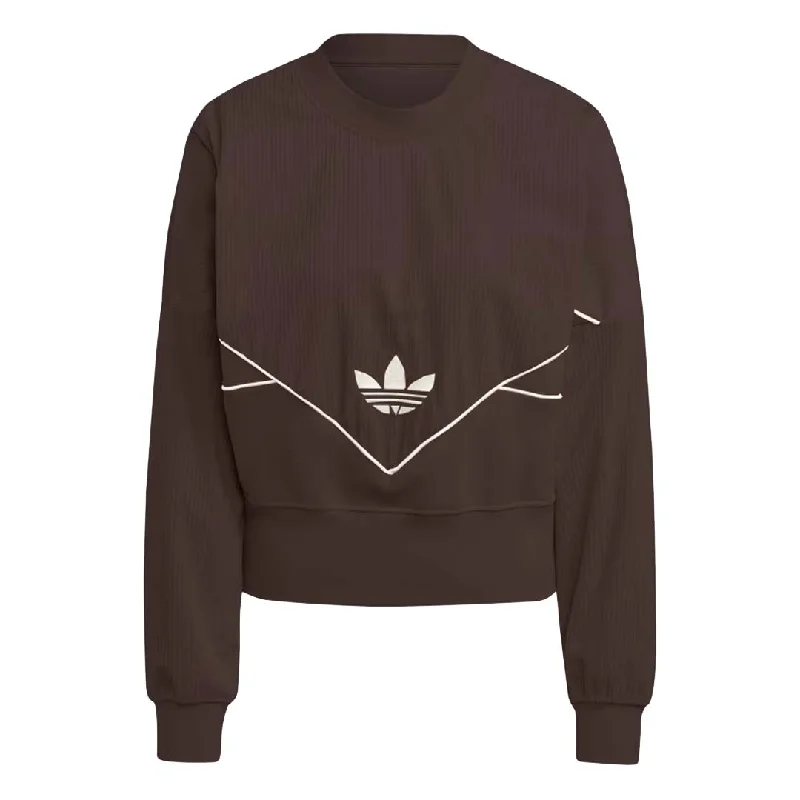 Can't Miss adidas - Women's Corduroy Mix Material Sweatshirt (II8082)