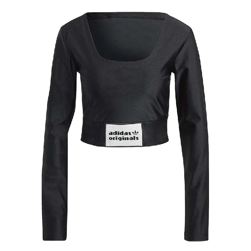 Super Sale adidas - Women's Long Sleeve Crop Top (IC8549)
