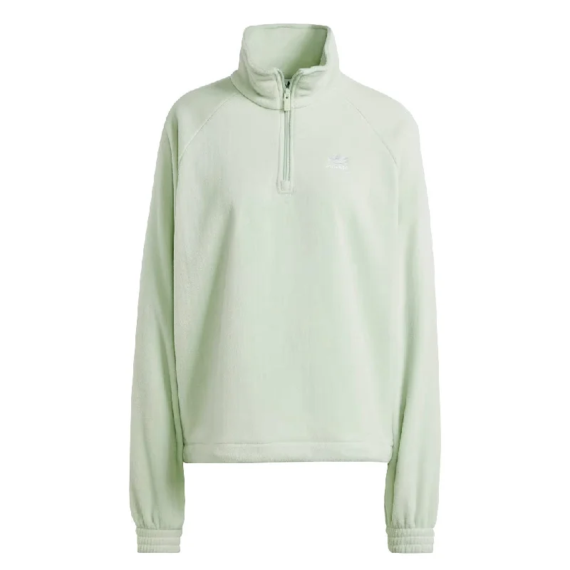 Savings Alert adidas - Women's Neutral Court Polar Fleece 1/4 Zip Track Top (IS5242)