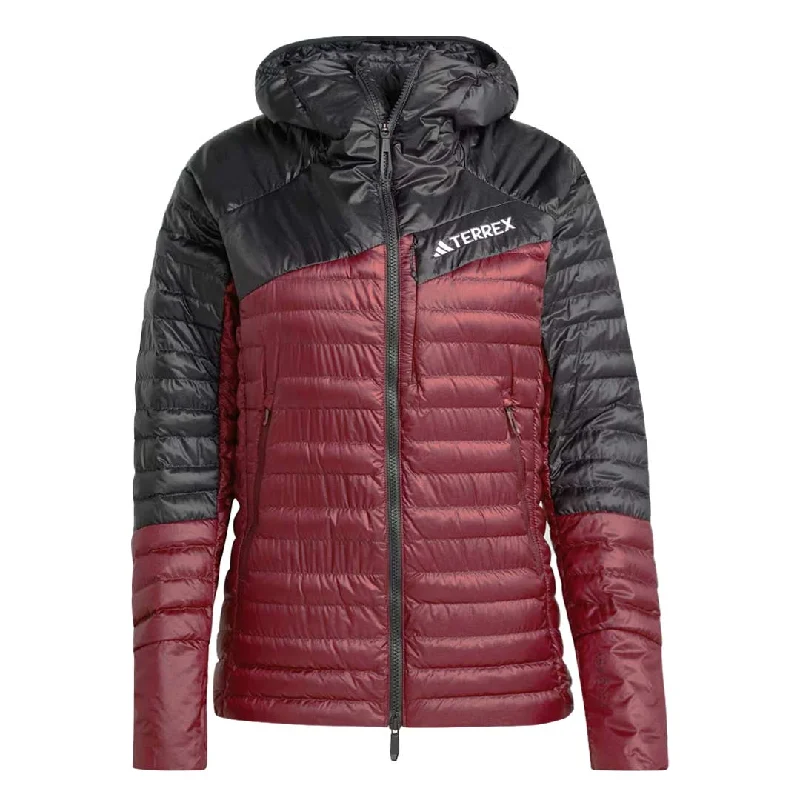 Major Savings adidas - Women's Terrex Techrock Down Hooded Jacket (IB4198)
