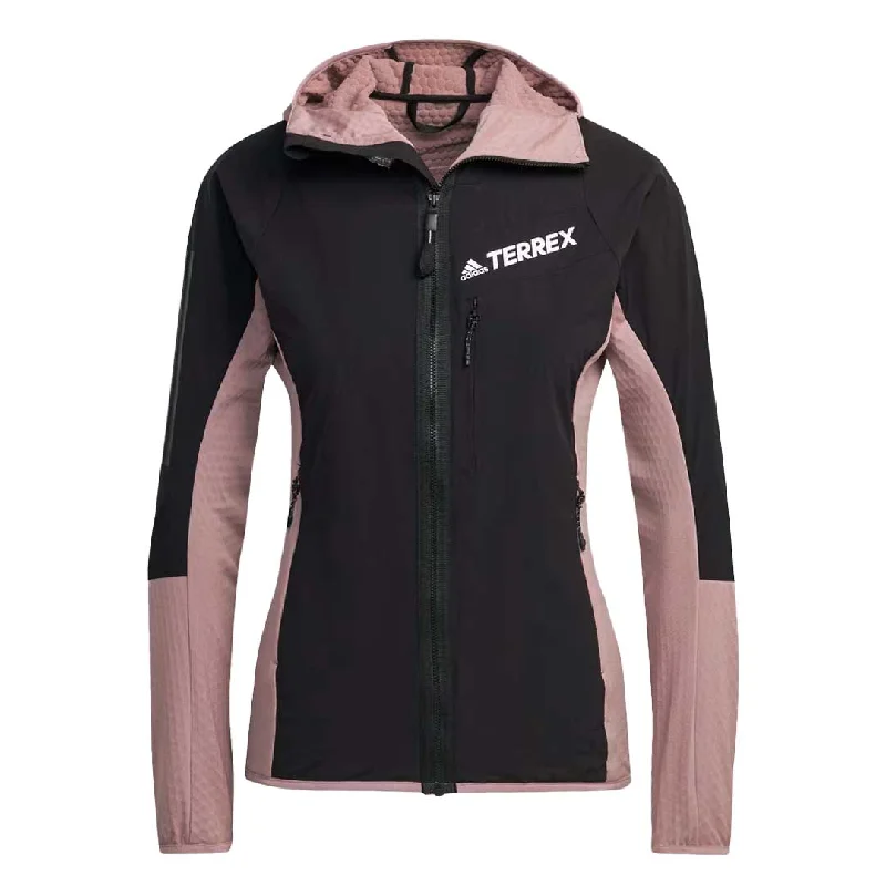 Act Now adidas - Women's Terrex Techrock Flooce Wind Hooded Jacket (HF8852)