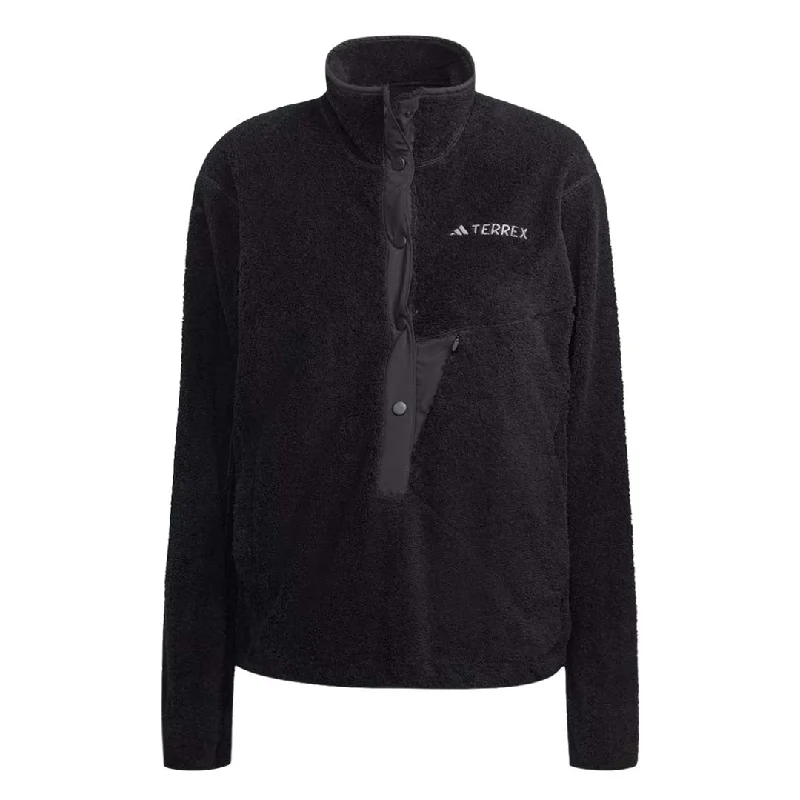New Markdowns adidas - Women's Terrex Xploric High Pile Fleece Pullover Sweatshirt (IB6555)