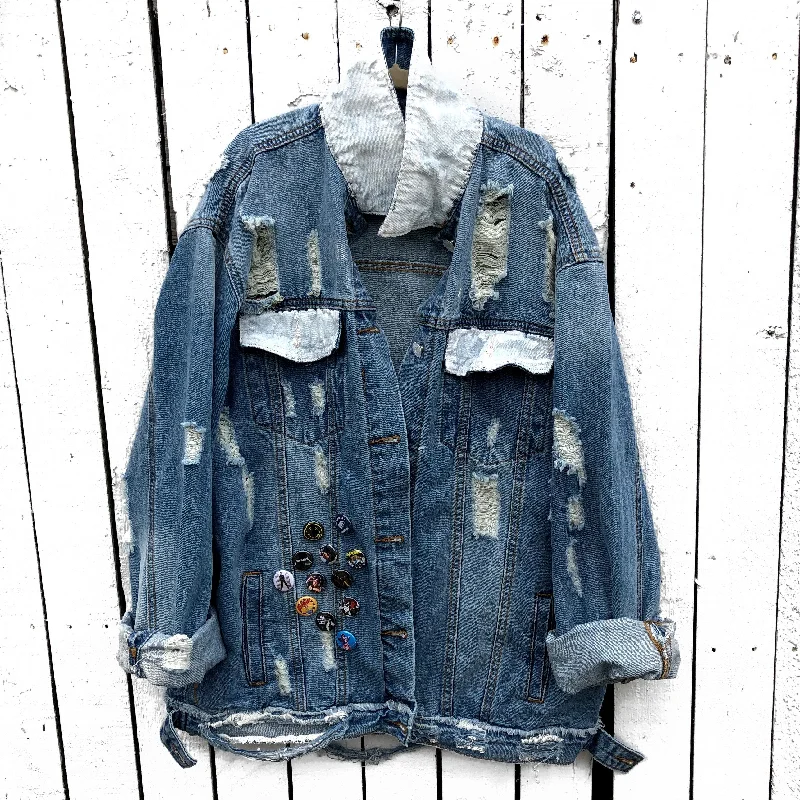 Weekend Special 'ALWAYS INSPIRED' DENIM JACKET