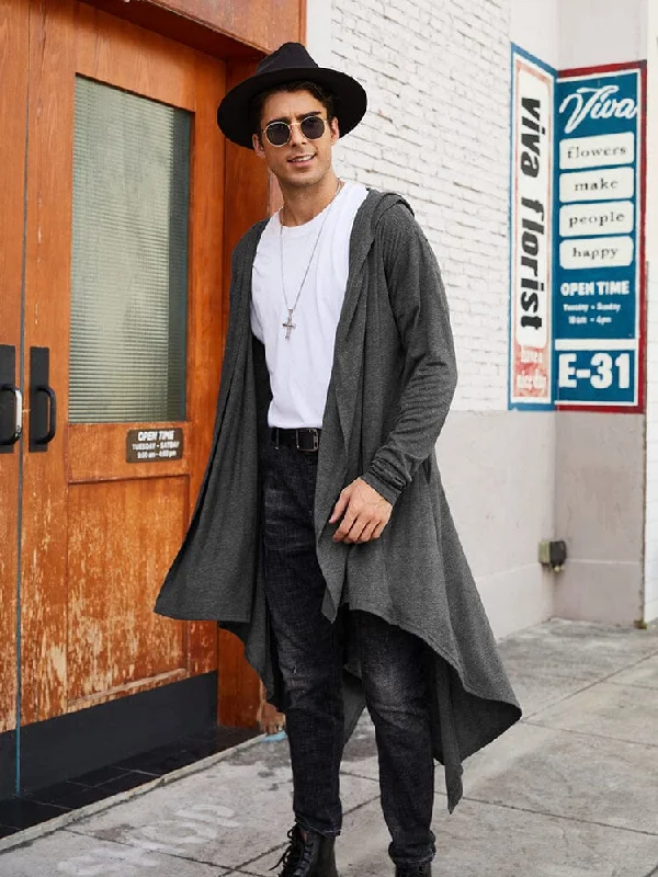 Deep Discounts Casual Lightweight Hooded Cardigan (US Only)