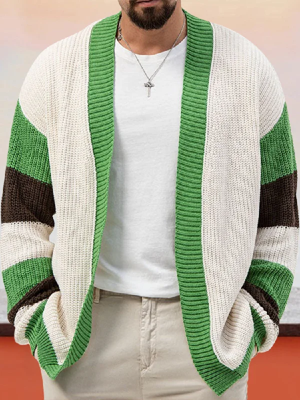Deal Dash Casual Soft Splicing Cardigan