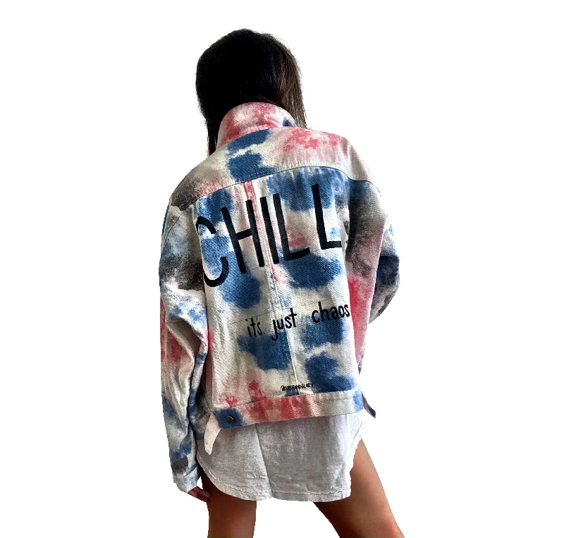 Best Seller 'CHAOS AND CHILL' DENIM JACKET