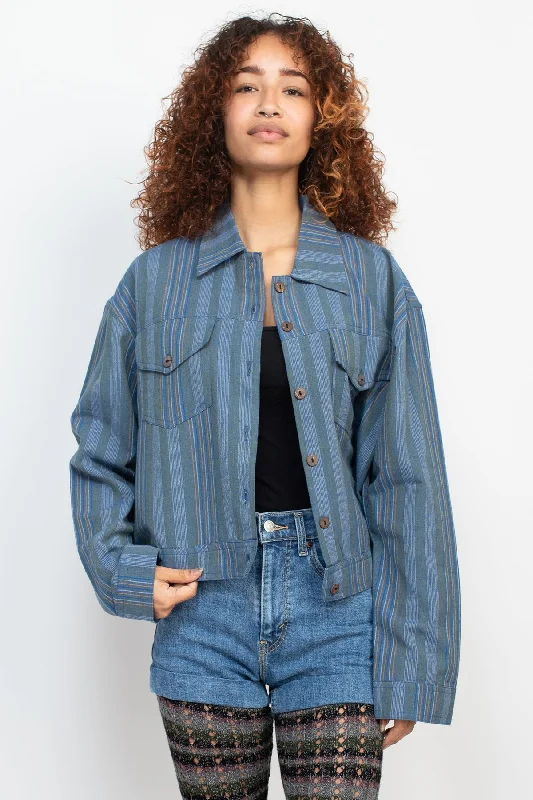 Don’t Miss Out Cotton Striped Rancher Jacket