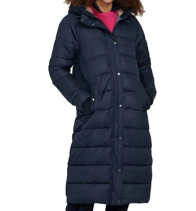 Special Price Crimdon Quilt Jacket In Navy