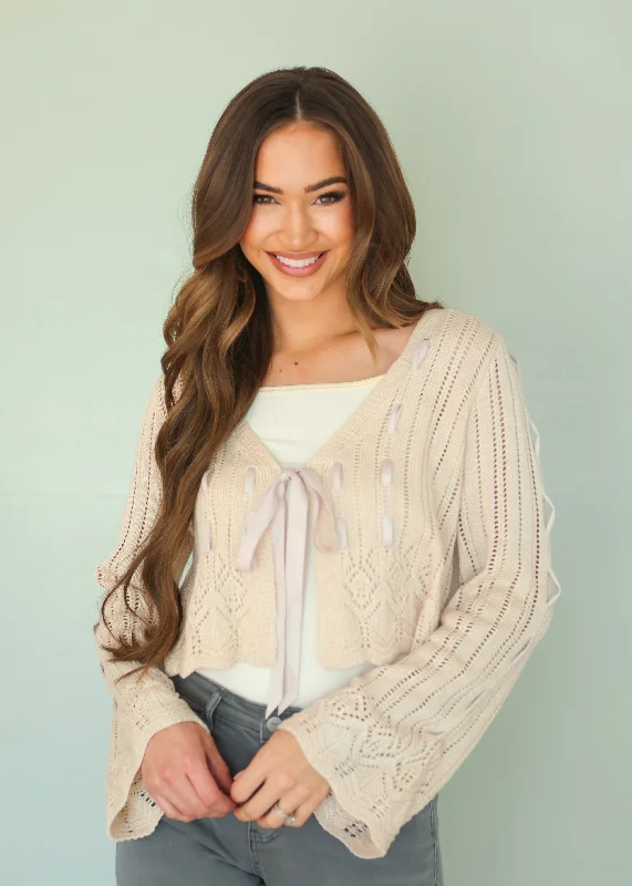Final Clearance Chantilly Lace Crochet Cardigan
