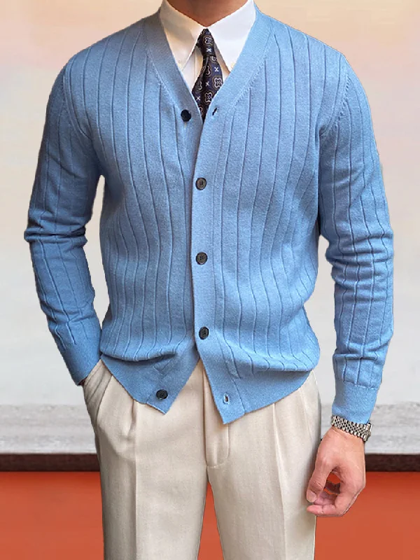 Crazy Deals Elegant V-Neck Knit Cardigan