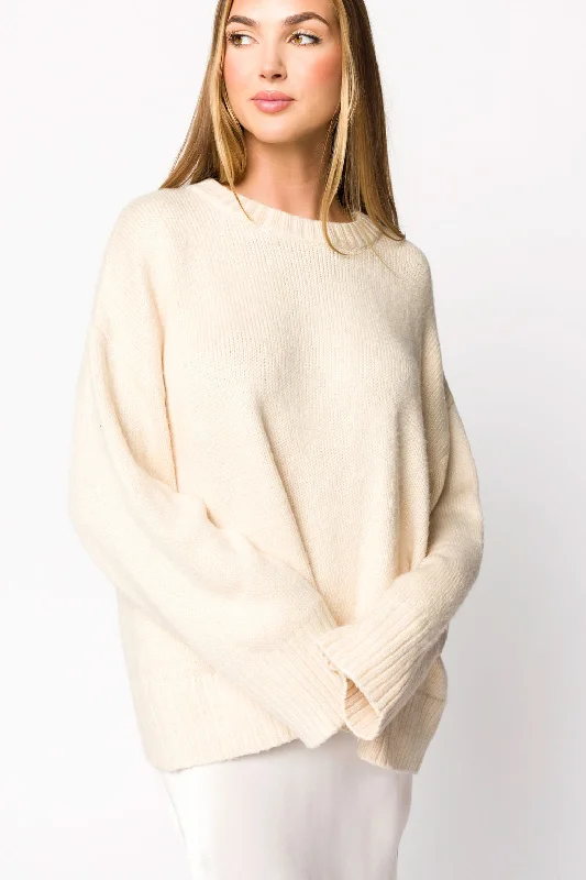 Sneak Peek Sale Fair Isle Sweater in Cream