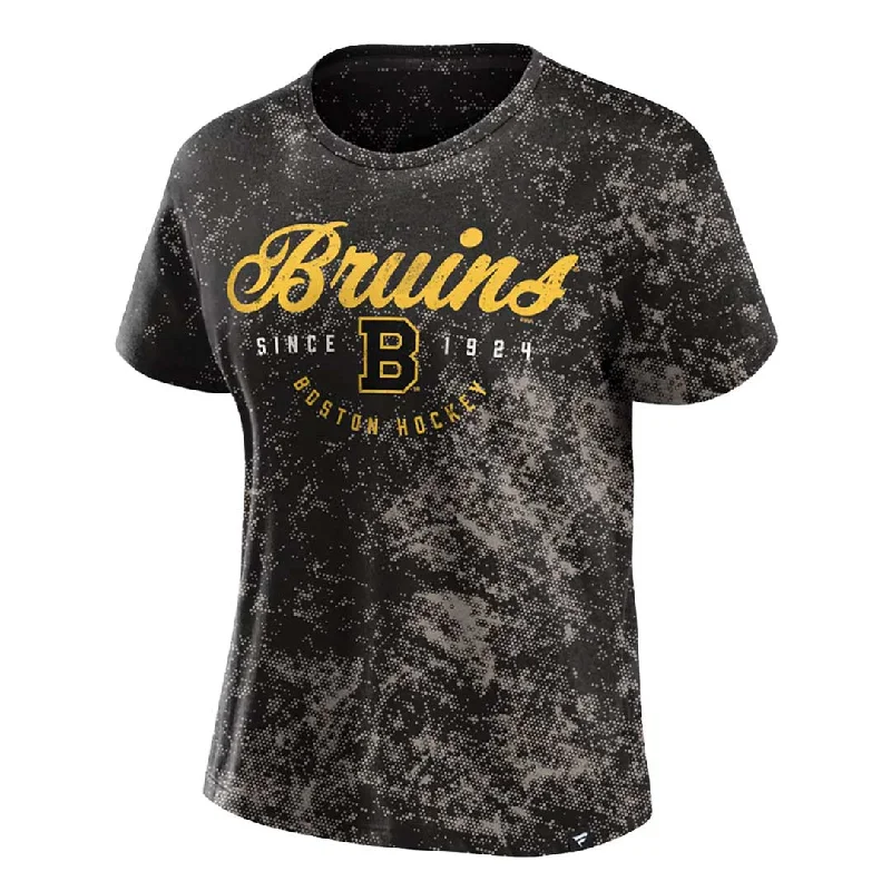 Final Markdown Fanatics - Women's Boston Bruins Vintage Short Sleeve T-Shirt (006G 05Q2 VBG 06W) Final Markdown Fanatics - Women's Boston Bruins Vintage Short Sleeve T-Shirt (006G 05Q2 VBG 06W)