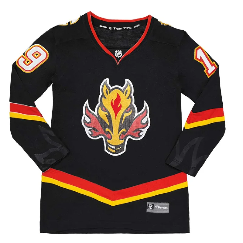 Deep Discounts Fanatics - Women's Calgary Flames Matthew Tkachuk No.19 Breakaway Jersey (879W 00M2 H35 005)