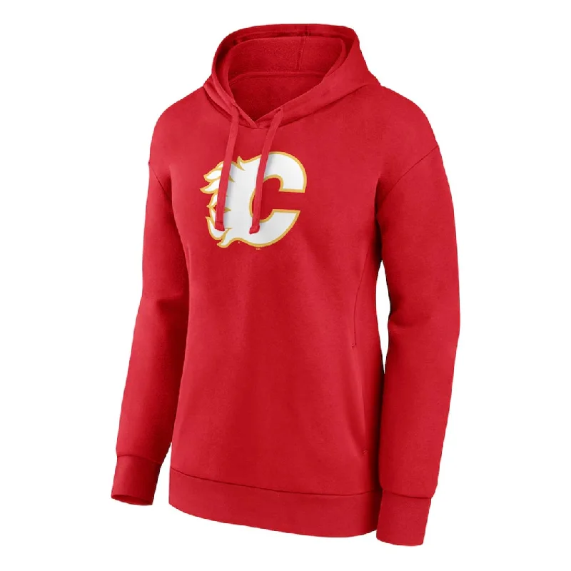 New Markdowns Fanatics - Women's Calgary Flames Primary Logo Pullover Hoodie (00KC 0484 2C 71M) New Markdowns Fanatics - Women's Calgary Flames Primary Logo Pullover Hoodie (00KC 0484 2C 71M)