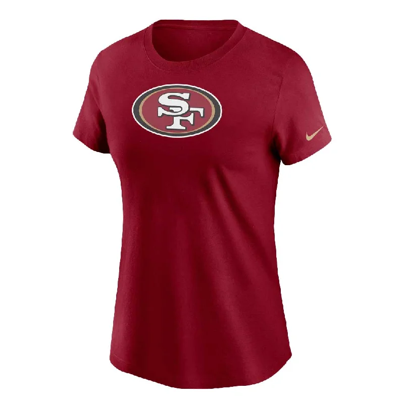 Can't Miss NFL - Women's San Francisco 49ers Logo Short Sleeve T-Shirt (NKAF 6DL 73 CM4)