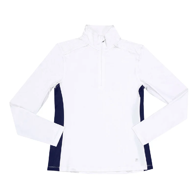 Unmissable Offer FILA - Women's Core 1/2 Zip Jacket (TW171UZ1 100)