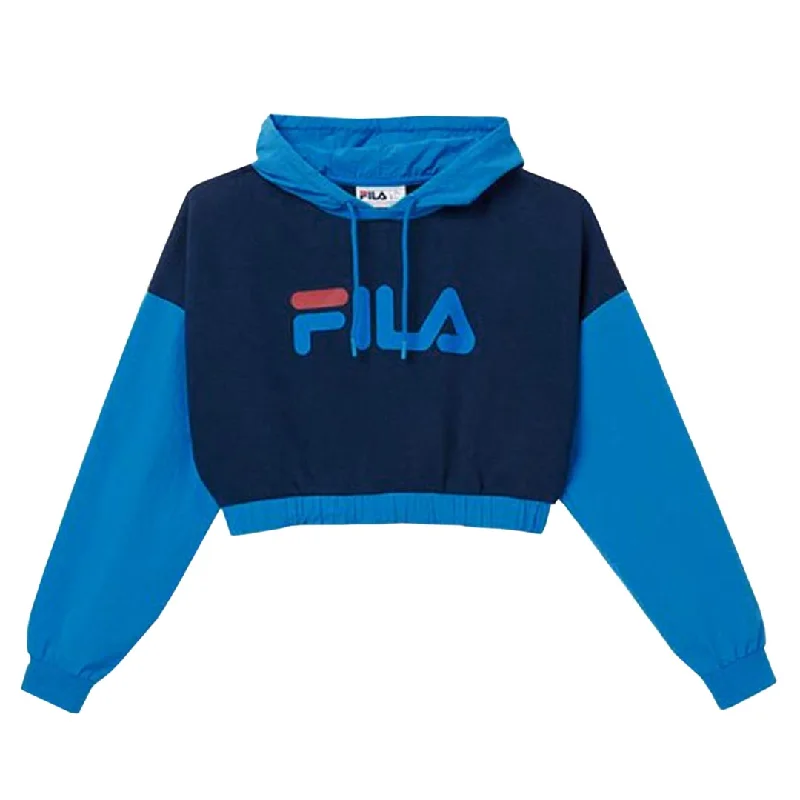 Shop and Save FILA - Women's Saachi Cropped Hoodie (LW037716 485)