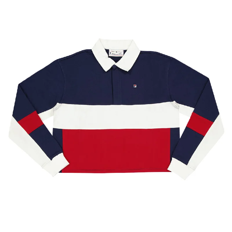 Price Reduction FILA - Women's Volta Rugby Polo (LW119865 410)