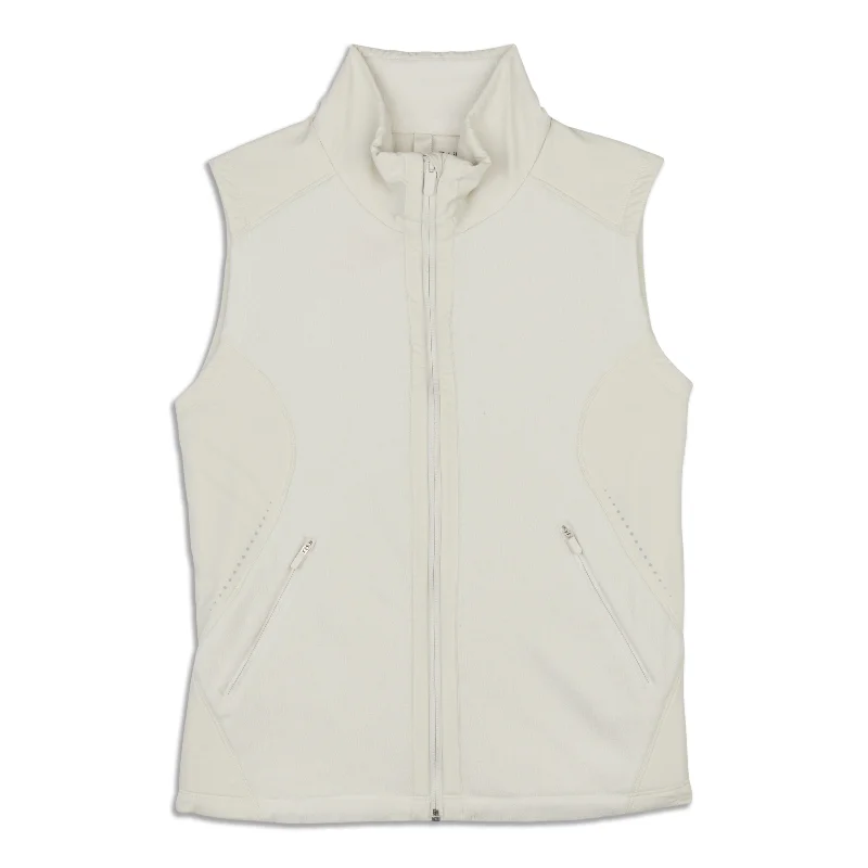 YEAR-End Sale Fleece-Lined Run Vest - Resale