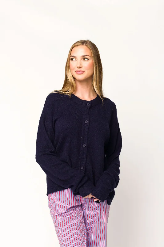 Now or Never Gillian Sweater in Navy