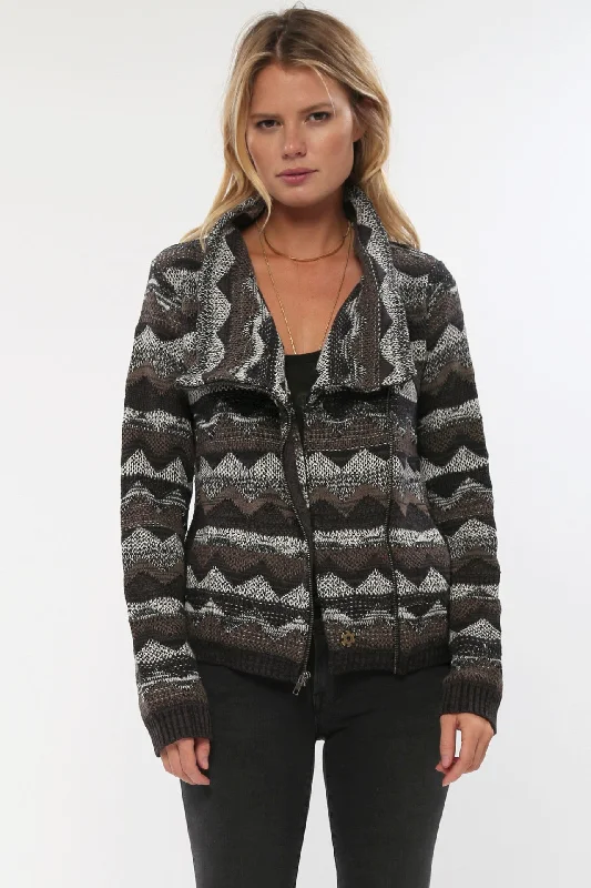 Holiday Sale Lany Bomber Knit Jacket in Teak