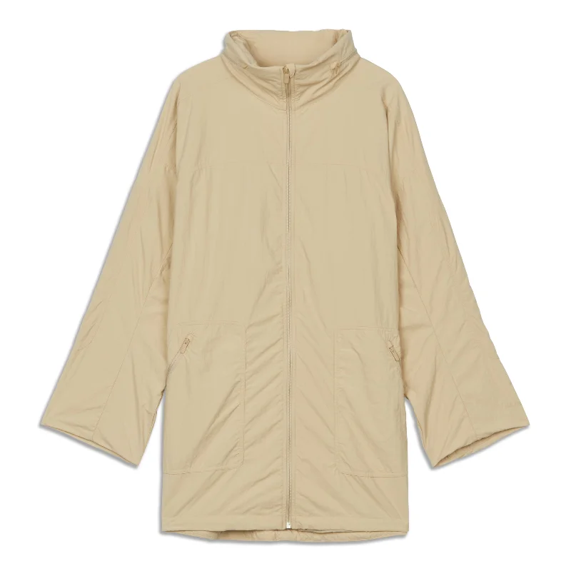 Hurry In Hooded Mid-Length Utility Jacket - Resale